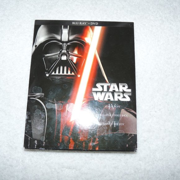 Star Wars Original Trilogy Blu-ray and DVD Set IV, V, VI - Picture 1 of 3